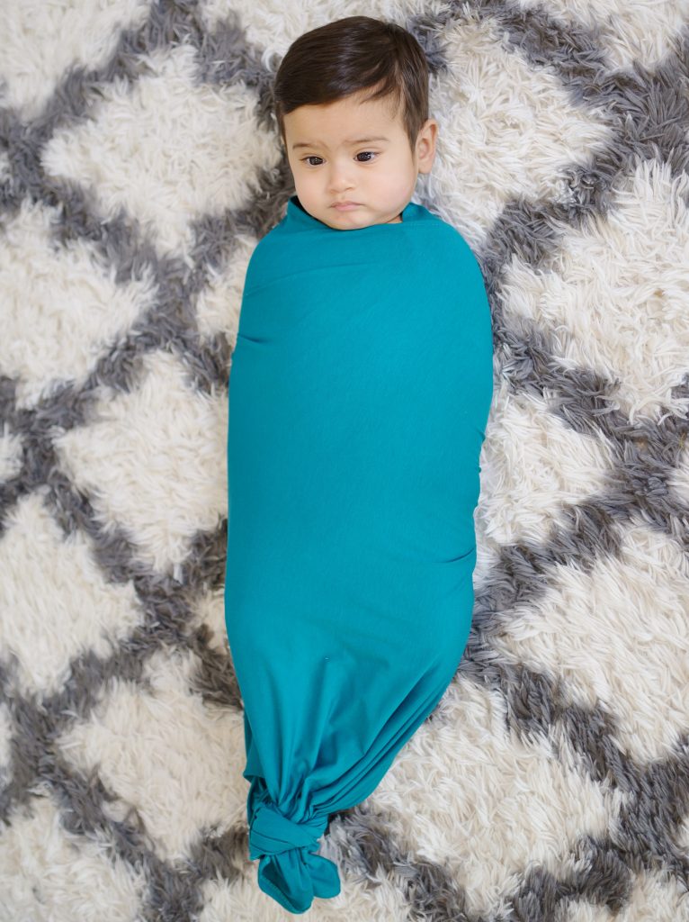 Swaddle Of Joy Original Teething Turquoise Swaddle Of Joy